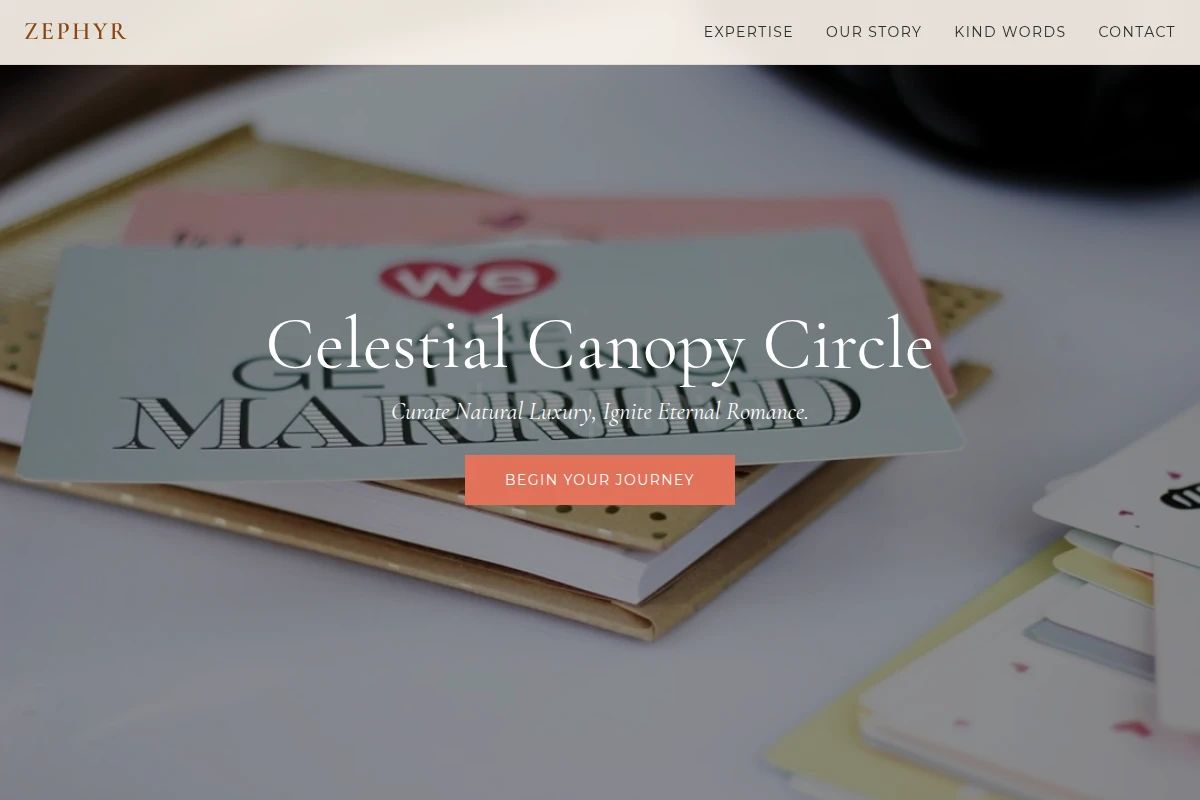Zephyr Wedding Planner