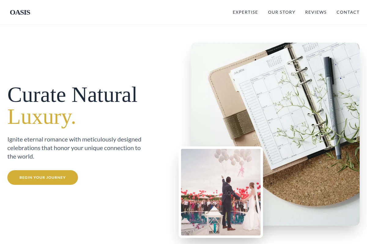 Oasis Wedding Planner