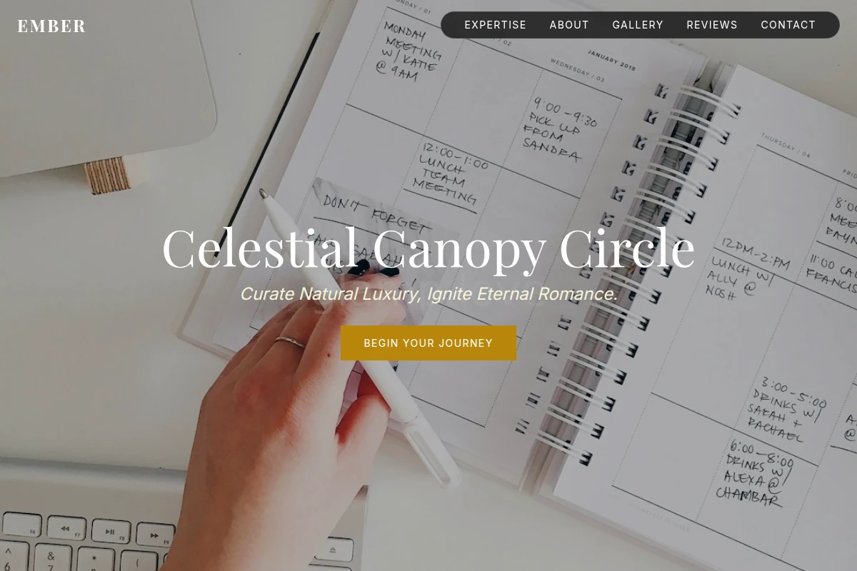 Ember Wedding Planner